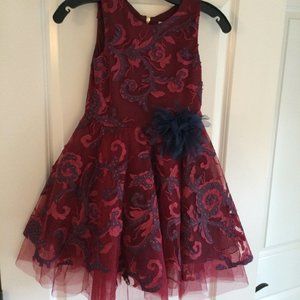 Zoe Ltd Gorgeous Holiday Party Dress Girls Size 10
